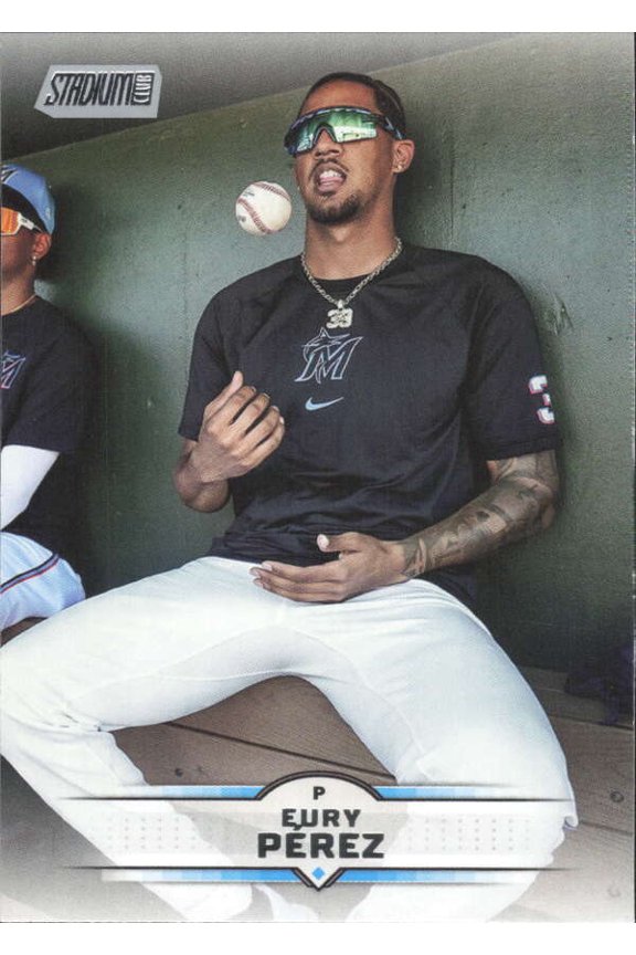 2025 TOPPS STADIUM CLUB #131 EURY PEREZ MIAMI MARLINS