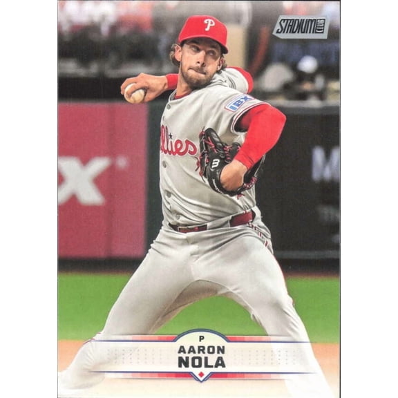 2025 TOPPS STADIUM CLUB #145 AARON NOLA PHILADELPHIA PHILLIES