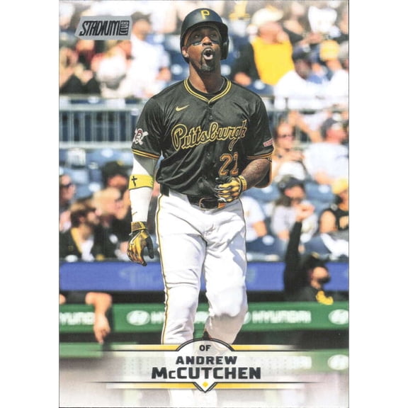 2025 TOPPS STADIUM CLUB #166 ANDREW MCCUTCHEN PITTSBURGH PIRATES