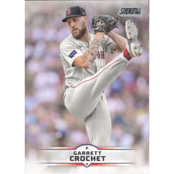 2025 TOPPS STADIUM CLUB #18 GARRETT CROCHET BOSTON RED SOX
