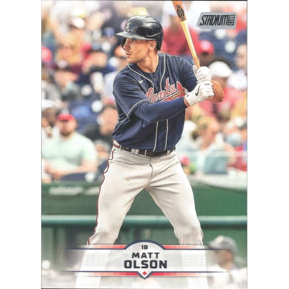 2025 TOPPS STADIUM CLUB #5 MATT OLSON ATLANTA BRAVES