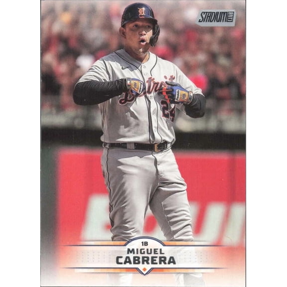 2025 TOPPS STADIUM CLUB #55 MIGUEL CABRERA DETROIT TIGERS