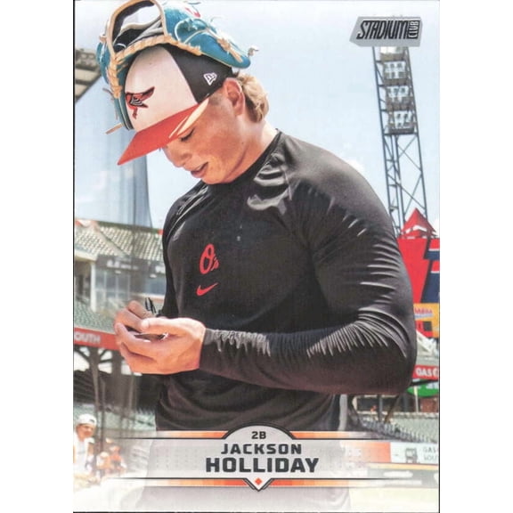 2025 TOPPS STADIUM CLUB #73 JACKSON HOLLIDAY BALTIMORE ORIOLES