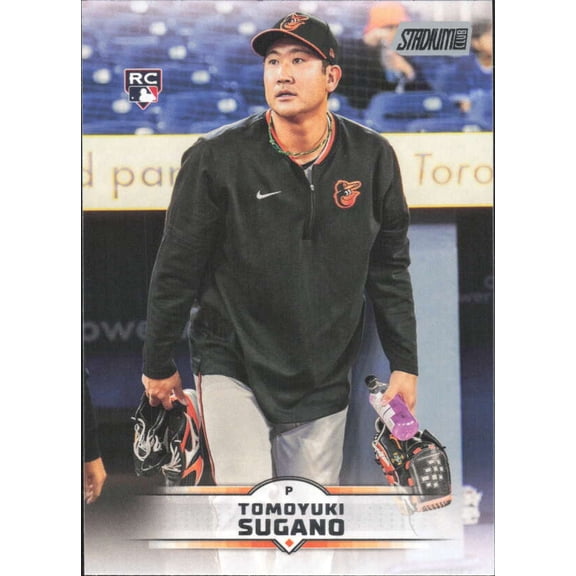 2025 TOPPS STADIUM CLUB #8 TOMOYUKI SUGANO RC BALTIMORE ORIOLES