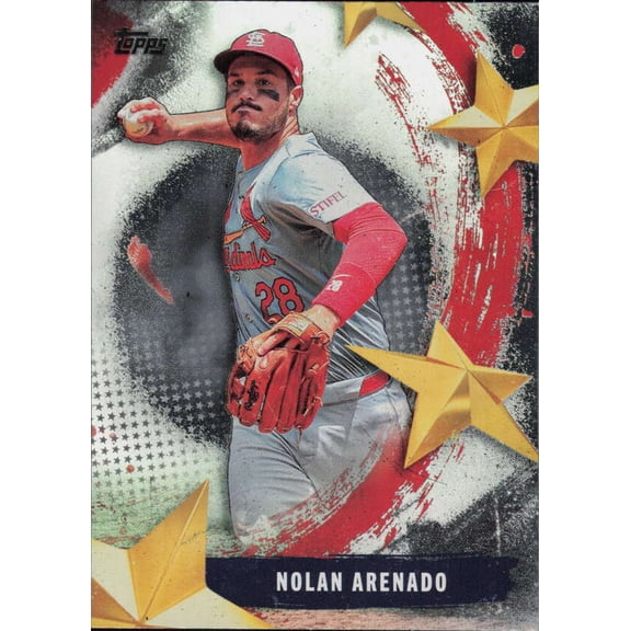 2025 TOPPS STARS OF MLB #SMLB-1 NOLAN ARENADO ST. LOUIS CARDINALS