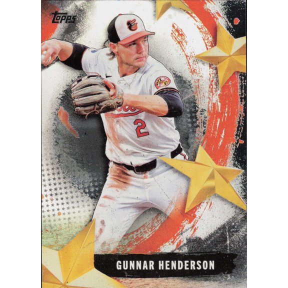 2025 TOPPS STARS OF MLB #SMLB-12 GUNNAR HENDERSON BALTIMORE ORIOLES