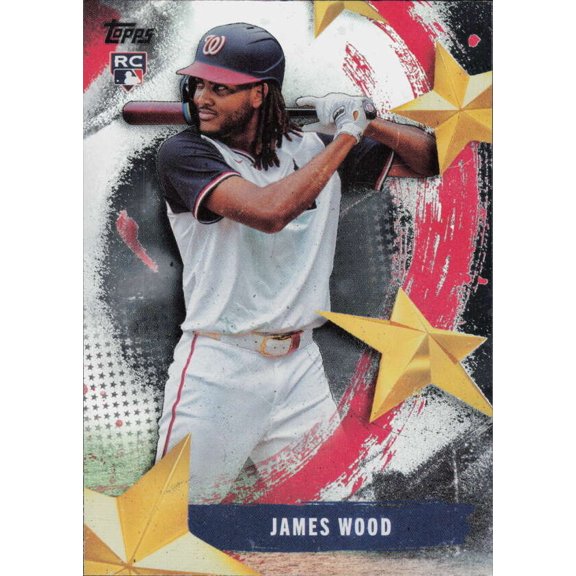 2025 TOPPS STARS OF MLB #SMLB-18 JAMES WOOD WASHINGTON NATIONALS