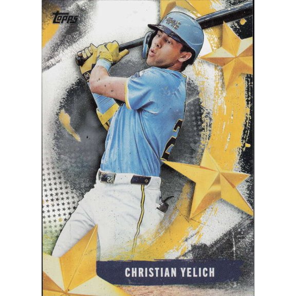 2025 TOPPS STARS OF MLB #SMLB-24 CHRISTIAN YELICH MILWAUKEE BREWERS