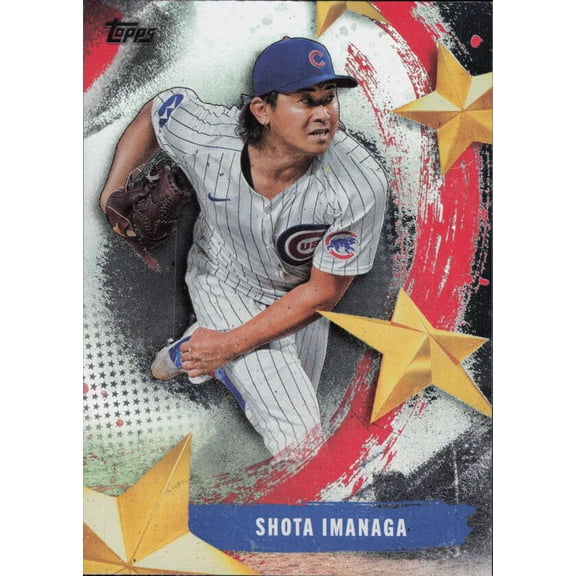 2025 TOPPS STARS OF MLB #SMLB-26 SHOTA IMANAGA CHICAGO CUBS