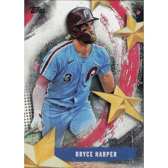 2025 TOPPS STARS OF MLB #SMLB-3 BRYCE HARPER PHILADELPHIA PHILLIES