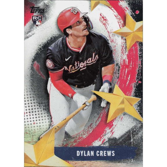 2025 TOPPS STARS OF MLB #SMLB-30 DYLAN CREWS WASHINGTON NATIONALS
