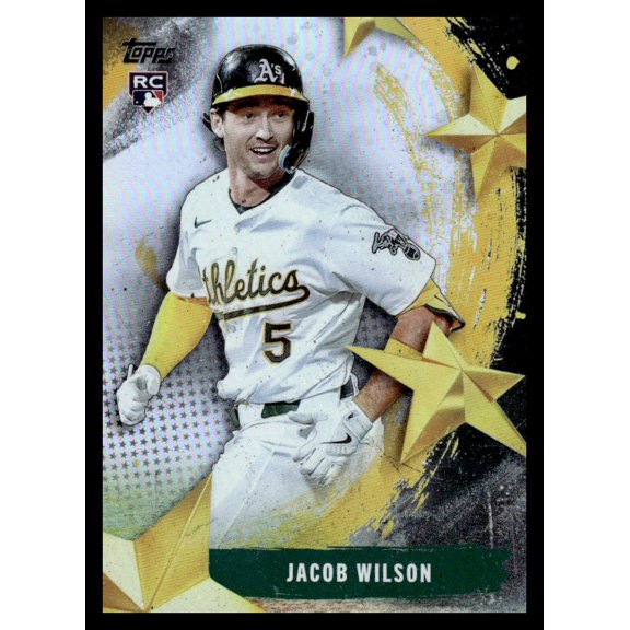 2025 TOPPS STARS OF MLB #SMLB-31 JACOB WILSON RC ATHLETICS