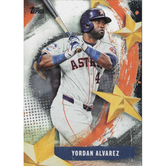 2025 TOPPS STARS OF MLB #SMLB-9 YORDAN ALVAREZ HOUSTON ASTROS