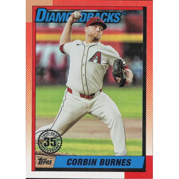 2025 TOPPS UPDATE 1990 TOPPS #U90-45 CORBIN BURNES ARIZONA DIAMONDBACKS