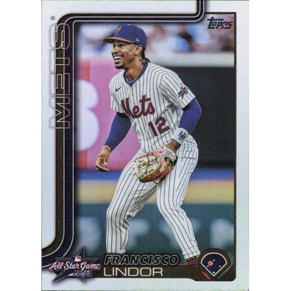2025 TOPPS UPDATE ALL-STAR GAME #ASG-17 FRANCISCO LINDOR NEW YORK METS