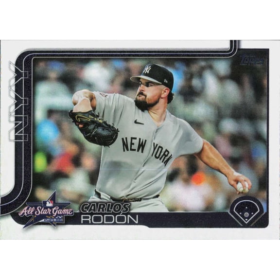 2025 TOPPS UPDATE ALL-STAR GAME #ASG-38 CARLOS RODON NEW YORK YANKEES