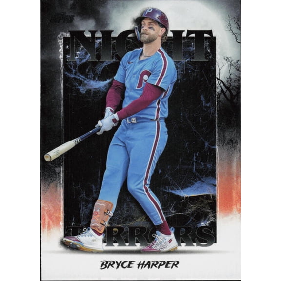 2025 TOPPS UPDATE NIGHT TERRORS #NT-12 BRYCE HARPER PHILADELPHIA PHILLIES