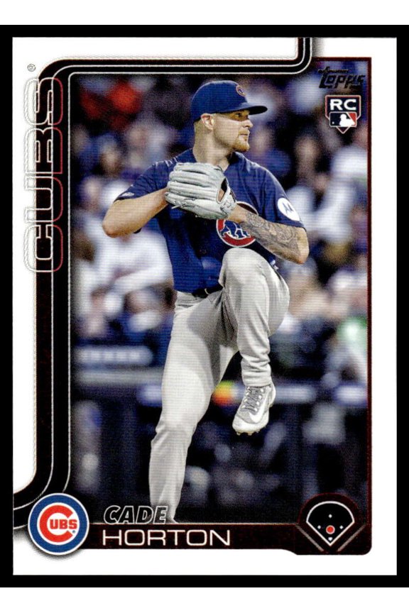 2025 TOPPS UPDATE #US140 CADE HORTON RC CHICAGO CUBS