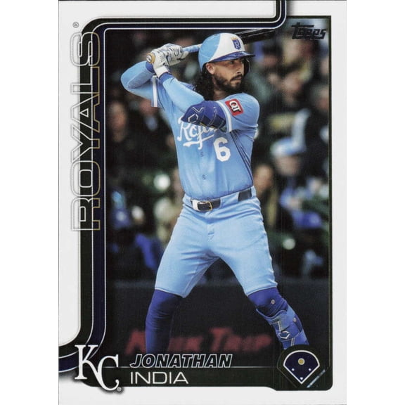2025 TOPPS UPDATE #US175 JONATHAN INDIA KANSAS CITY ROYALS