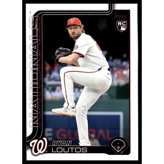 2025 TOPPS UPDATE #US202 RYAN LOUTOS RC WASHINGTON NATIONALS