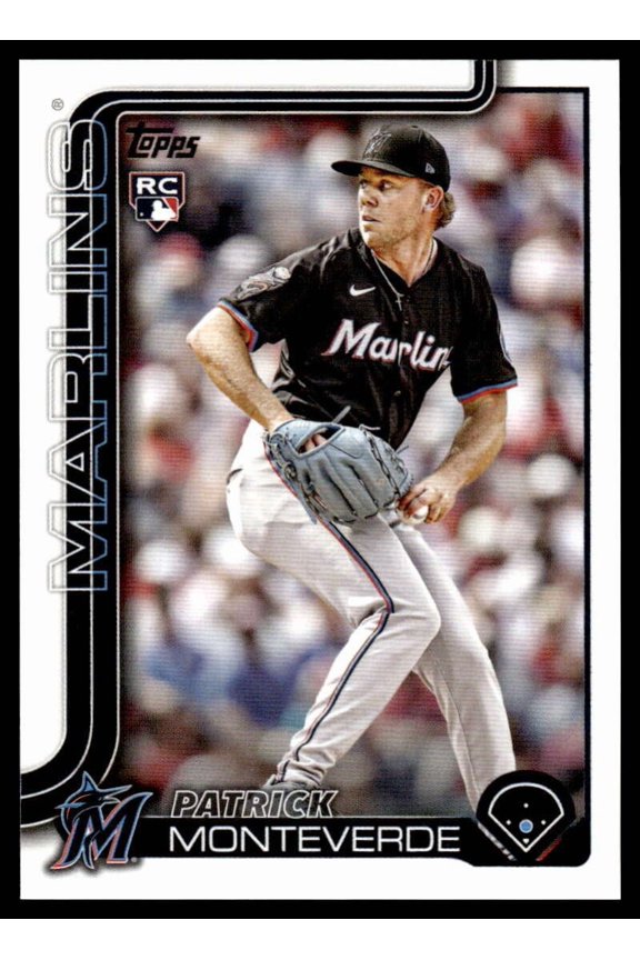2025 TOPPS UPDATE #US211 PATRICK MONTEVERDE RC MIAMI MARLINS