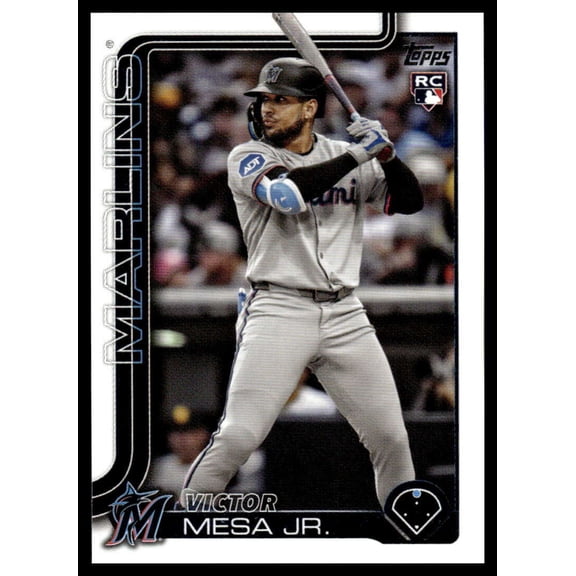 2025 TOPPS UPDATE #US220 VICTOR MESA JR. RC MIAMI MARLINS