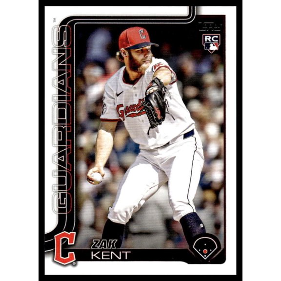 2025 TOPPS UPDATE #US238 ZAK KENT RC CLEVELAND GUARDIANS
