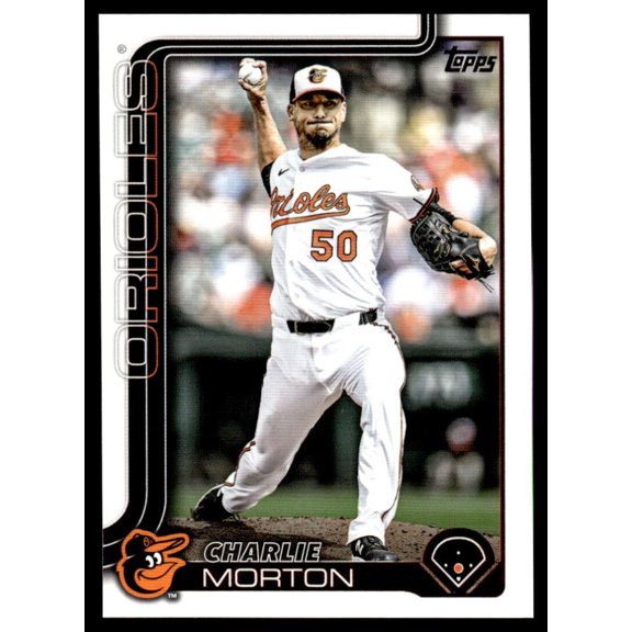 2025 TOPPS UPDATE #US242 CHARLIE MORTON BALTIMORE ORIOLES