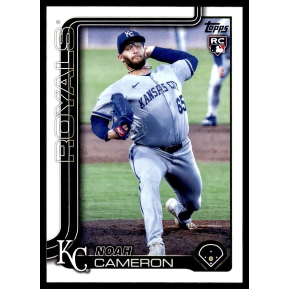 2025 TOPPS UPDATE #US65 NOAH CAMERON RC KANSAS CITY ROYALS