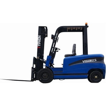 2025 TYPHON Vigor 2.5 Blue Electric Forklift 2.5 Ton Lifter Lift Truck Jitney Hi-Lo