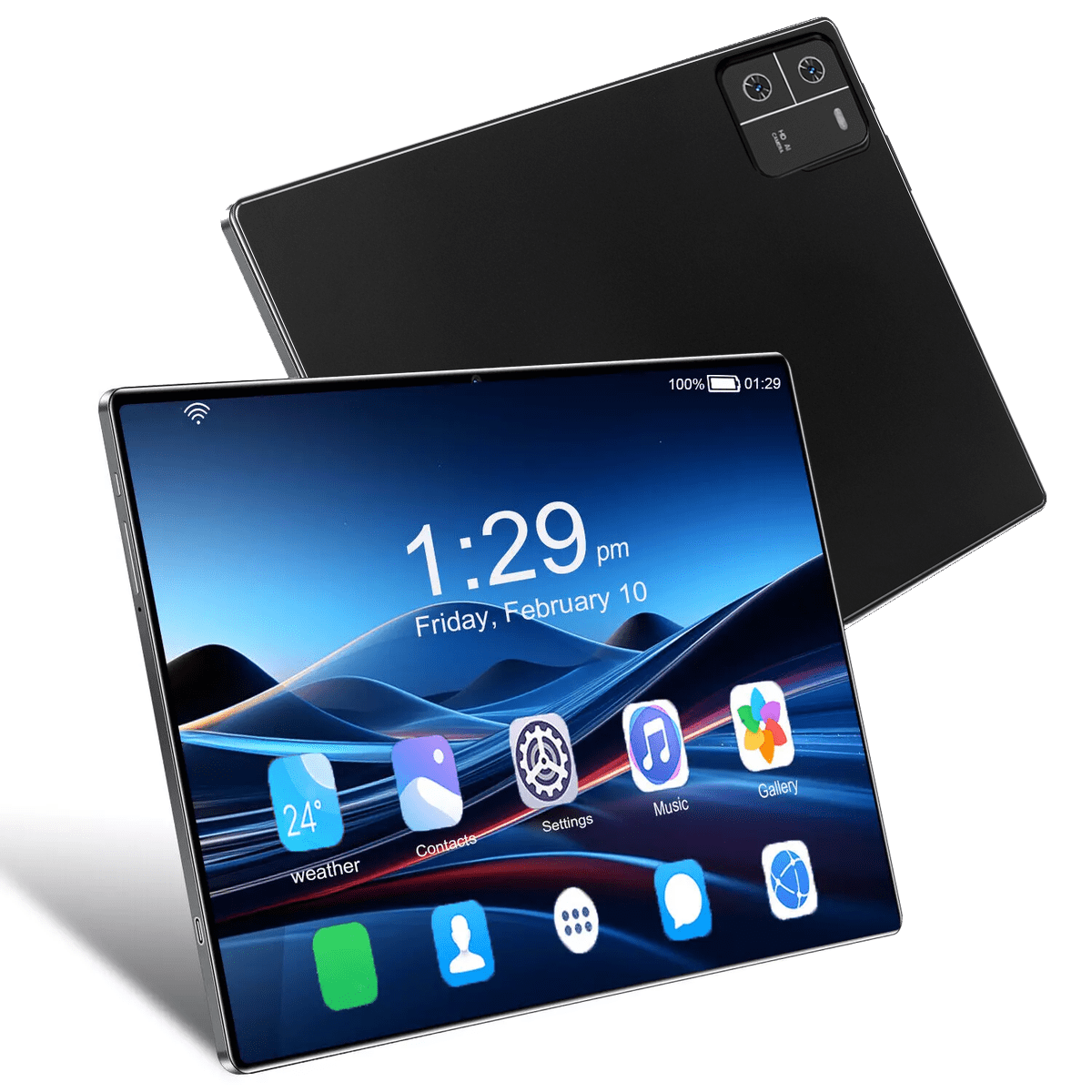 2025 Tablet Android 14 12GB +256GB Tablet PC  10.1 inch 2.4G/5G WiFi GMS Netflix