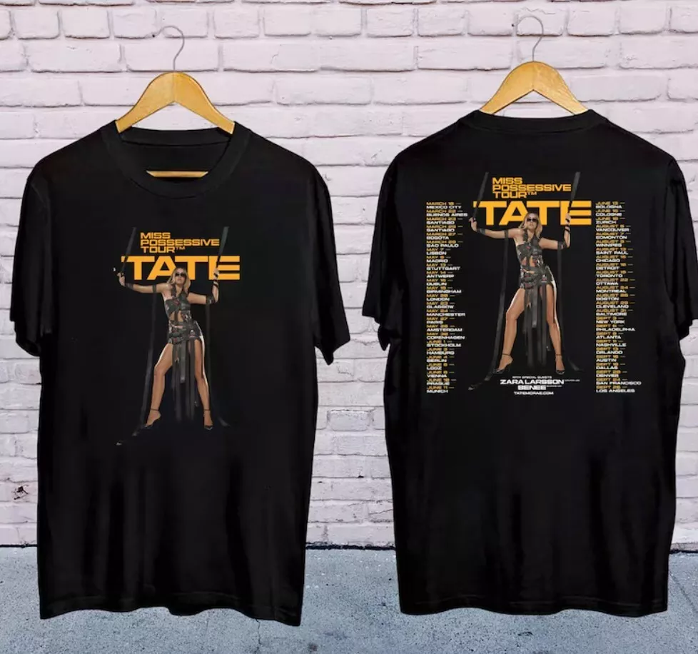 2025. Tate McRae Miss Possessive Tour Shirt, Tate McRae 2025 Concert, Tate McRae