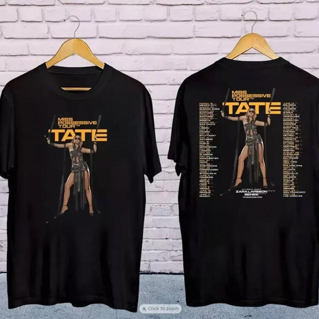 2025 Tate Mcrae Miss Possessive Tour Shirt, Tate Mcrae 2025 Concert Tee
