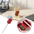 thumbnail image 1 of 2025 Tea Strainer Infuser for Loose Leaf Black Tea Fine Mesh Steeper Gourd Design Brewing Accessories, 1 of 4