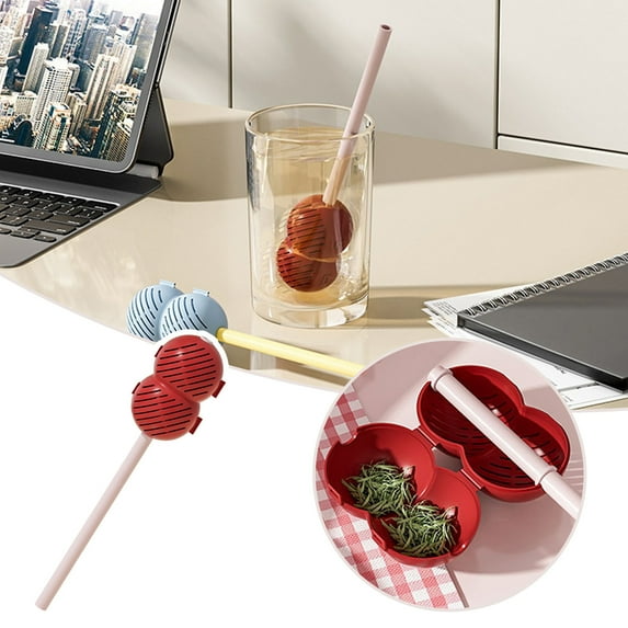 2025 Tea Strainer Infuser for Loose Leaf Black Tea Fine Mesh Steeper Gourd Design Brewing Accessories