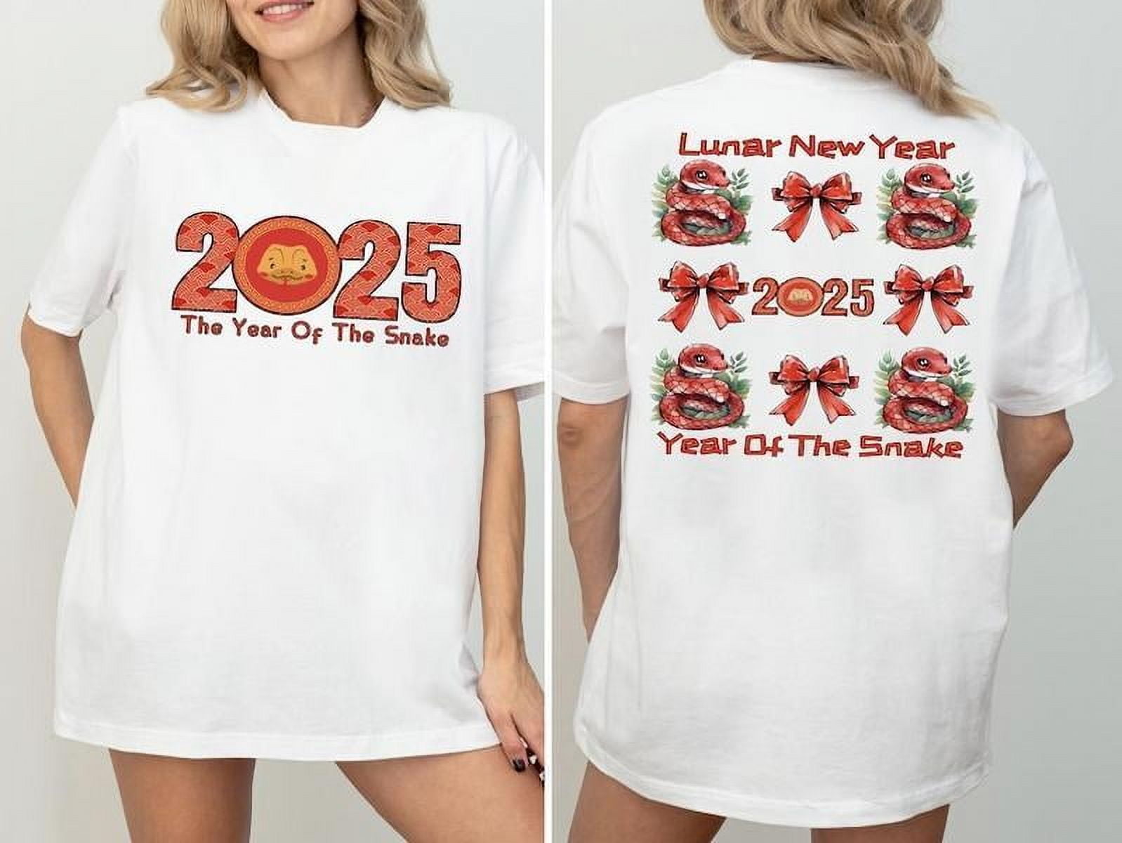 2025 The Year Of The Snake . Happy Lunar New Year s. 2side New Year