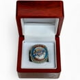 thumbnail image 1 of 2025 Thunder Tribute Ring with Display Box – Shai Gilgeous-Alexander #2 Championship Replica – Size 13 – Silver OKC Fan Collectible, 1 of 10