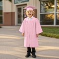 thumbnail image 1 of 2025 Toddler Kindergarten Graduation Cap and Gown Red Cap and Gown, 1 of 8