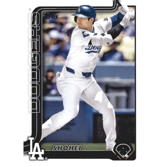 2025 Topps #1 Shohei Ohtani Los Angeles Dodgers MLB Series 1 Baseball Base Trading Card