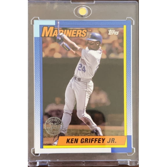 2025 Topps 1990 Topps Baseball Ken Griffey Jr. #T90-76 Gold /50 Seattle Mariners MLB Baseball Trading Card