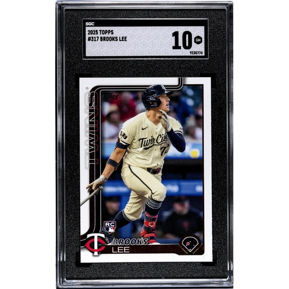 2025 Topps #317 Brooks Lee SGC 10