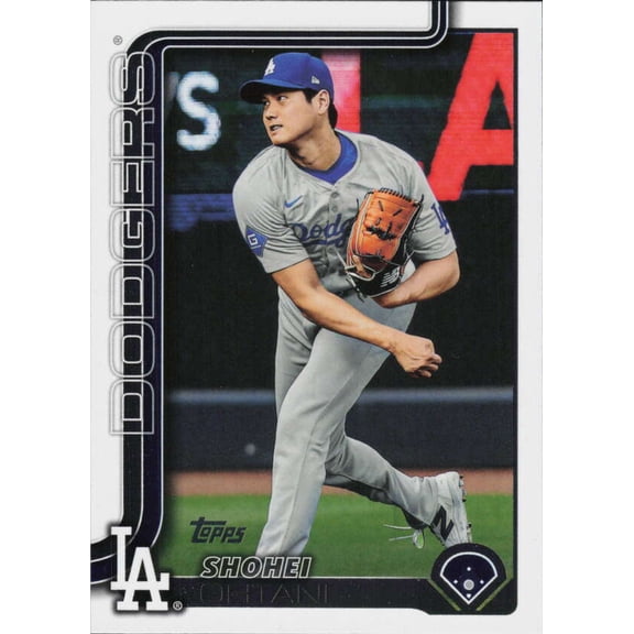 2025 Topps #400 Shohei Ohtani Los Angeles Dodgers Series 2 MLB Baseball Base Trading Card