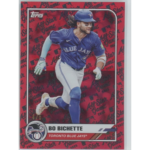 2025 Topps All-Star Game Bo Bichette #12 Red /5