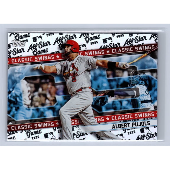 2025 Topps All-Star Game Classic Swings Albert Pujols #CS-1