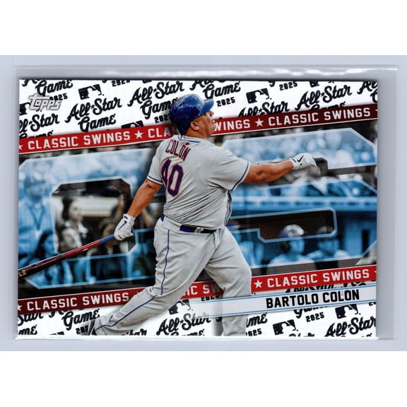 2025 Topps All-Star Game Classic Swings Bartolo Colon #CS-16