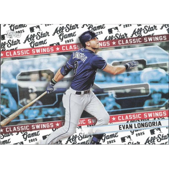 2025 Topps All Star Game Classic Swings #CS-10 Evan Longoria Tampa Bay Rays
