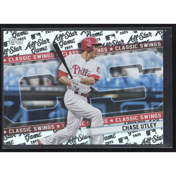 2025 Topps All-Star Game Classic Swings Chase Utley #CS-22