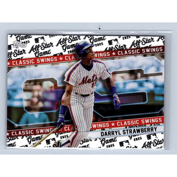 2025 Topps All-Star Game Classic Swings Darryl Strawberry #CS-6