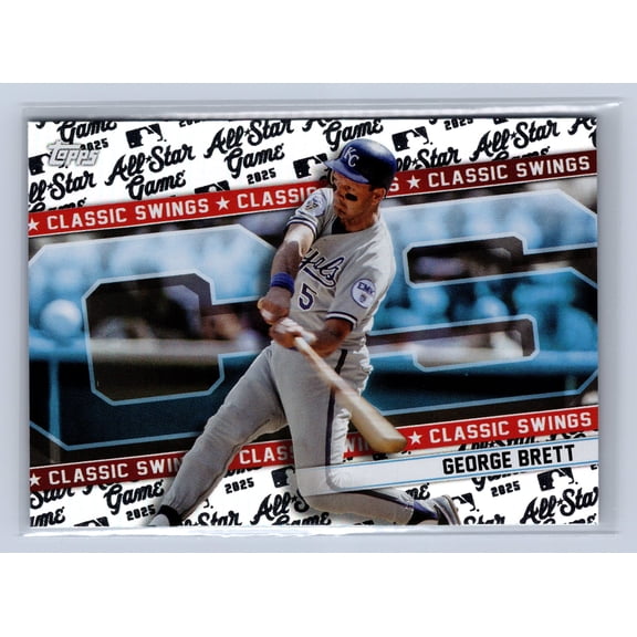 2025 Topps All-Star Game Classic Swings George Brett #CS-20