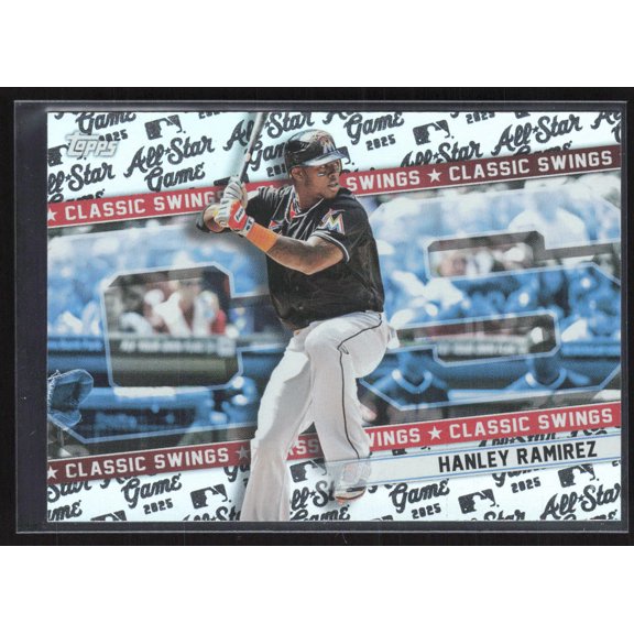 2025 Topps All-Star Game Classic Swings Hanley Ramirez #CS-12